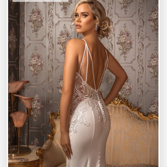 KittyChen Couture Bridal Wedding Dress Gown - Picture 4 of 12